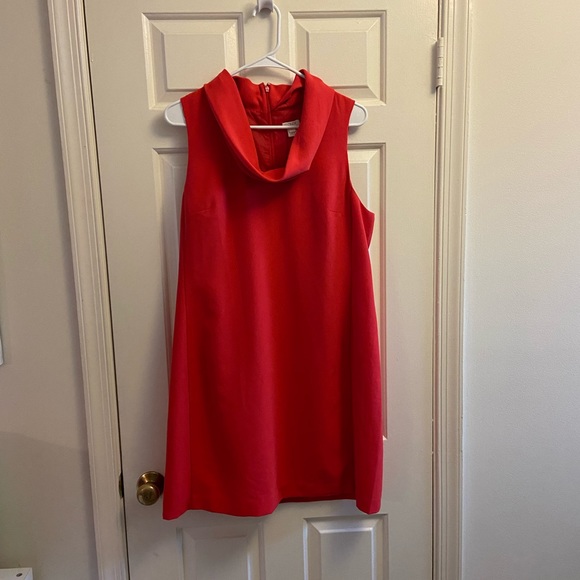 J. Crew Dresses & Skirts - Red cowl neck J. Crew dress, never worn, size large